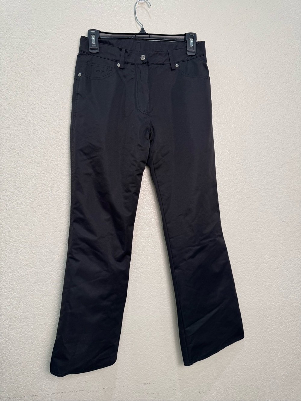 Fera The Perfect Fit Girls 14 Black Insulated Ski Snow Pants Junior Bootcut